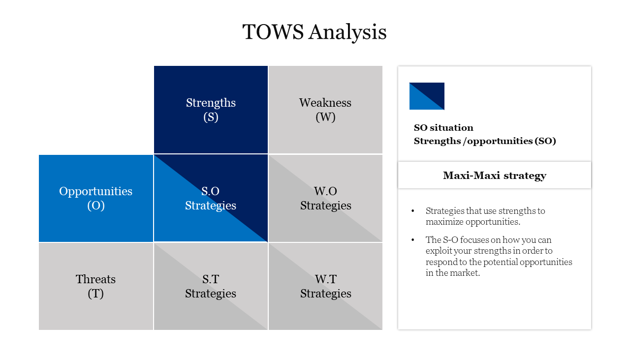 TOWS Analysis